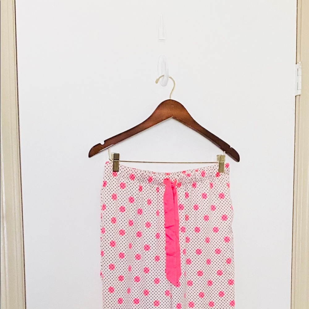 Victoria’s Secret: Sm Polka Dot Satin Sleep Pants